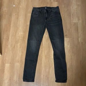 Ashy grey skinny jeans